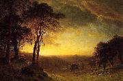 Albert Bierstadt Bierstadt Albert Sacramento River Valley France oil painting artist